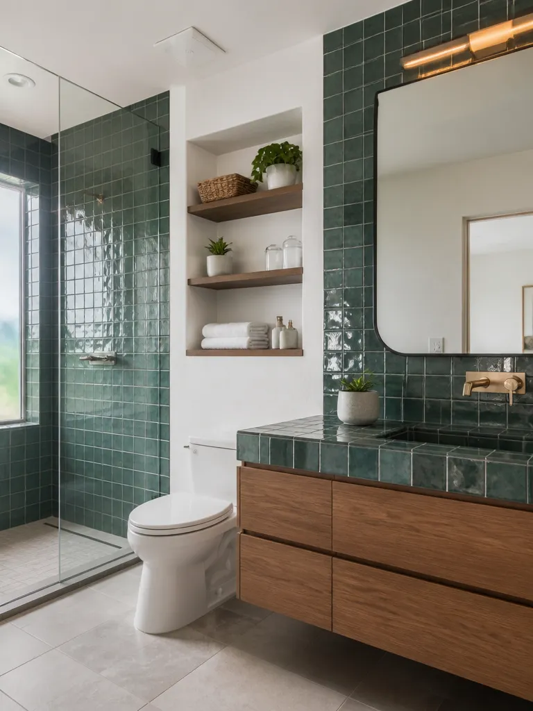Zellige Tile Bathroom