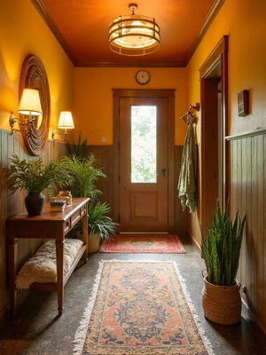 1970s Entryway Design