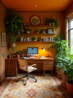 1970s Home Office Design