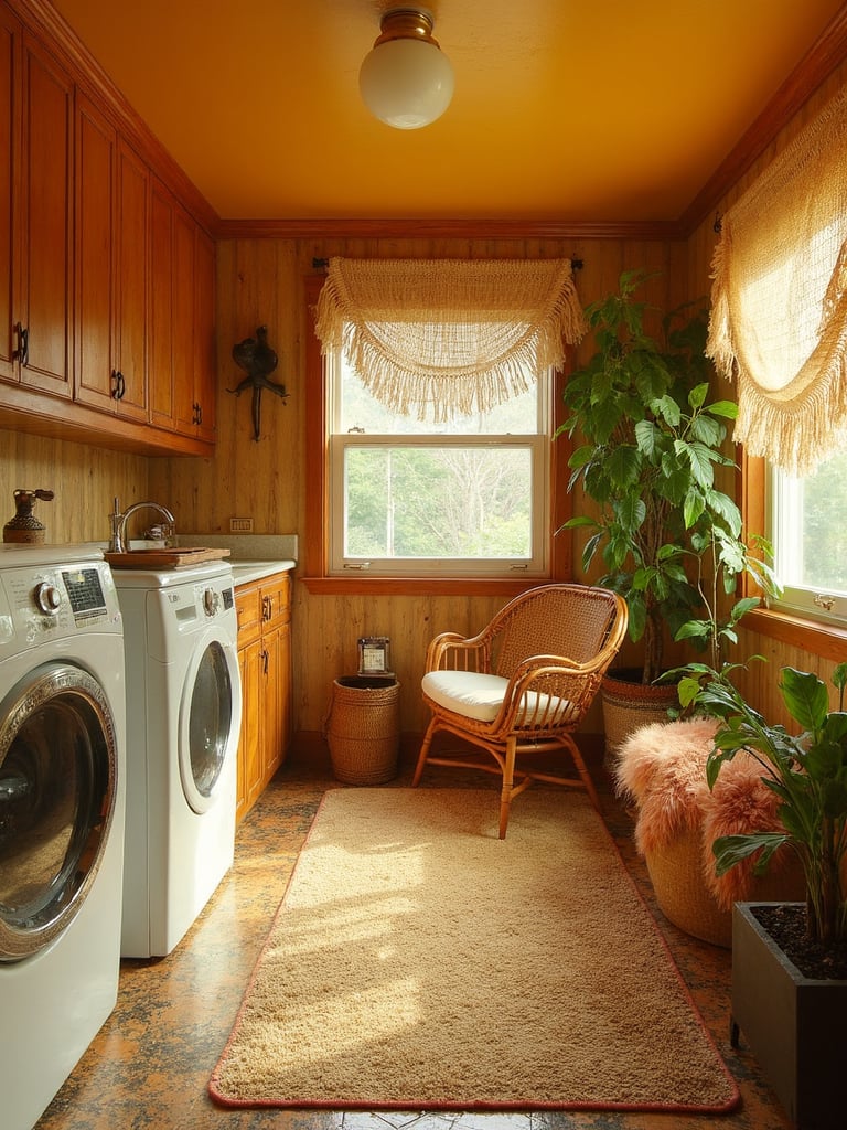 1970s Laundry Room - 1970s Laundry Room interior design inspiration