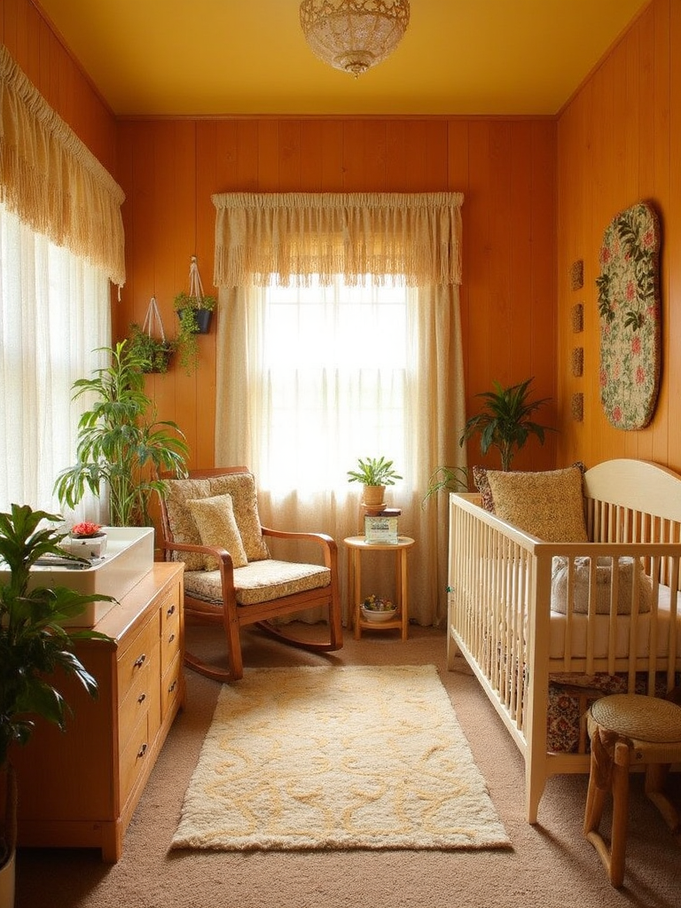 1970s Nursery - 1970s Nursery interior design inspiration