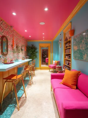 1980s Basement Design