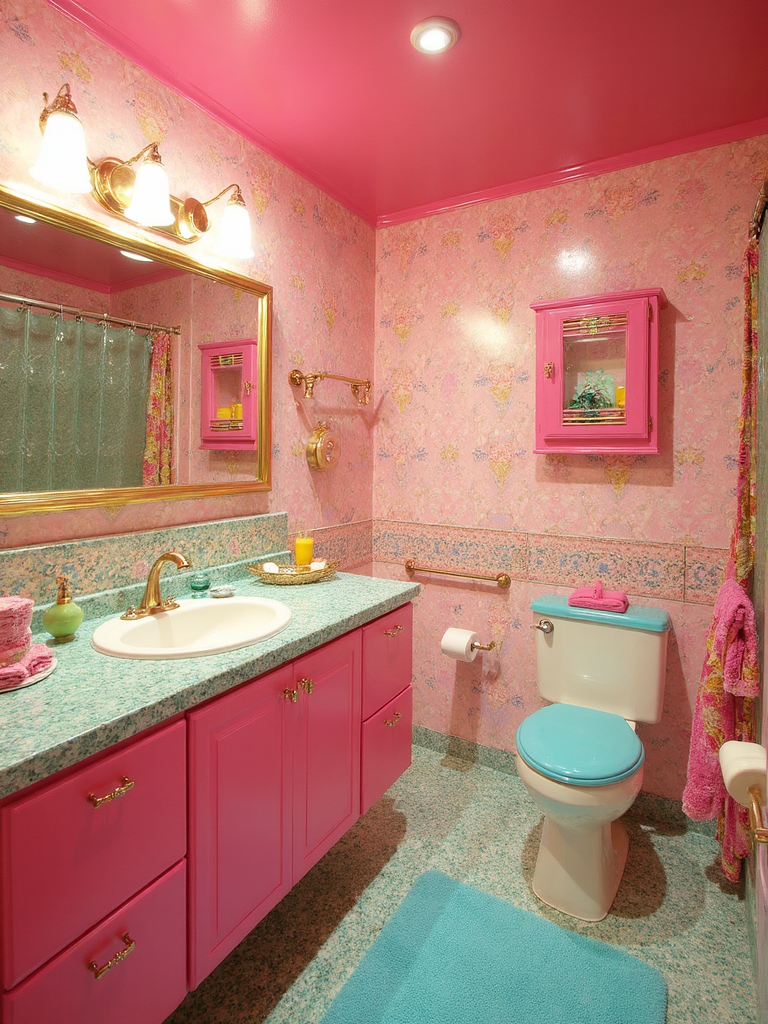 1980s Bathroom - 1980s Bathroom interior design inspiration
