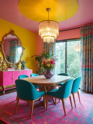 1980s Dining Room Design