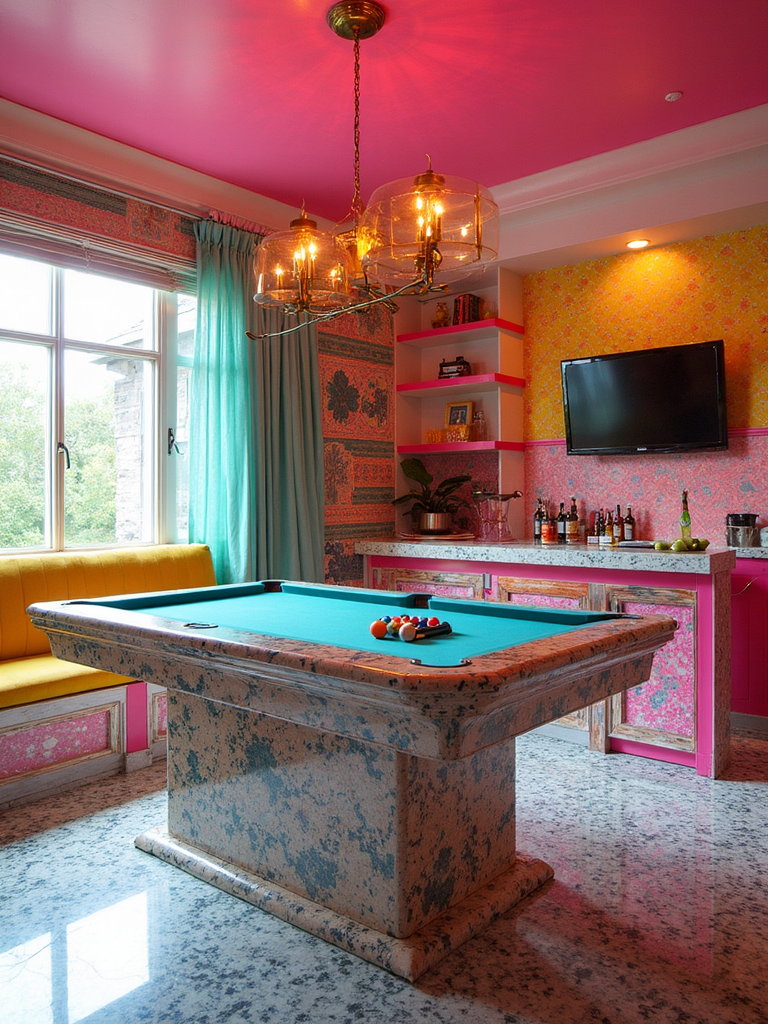 1980s Game Room - 1980s Game Room interior design inspiration