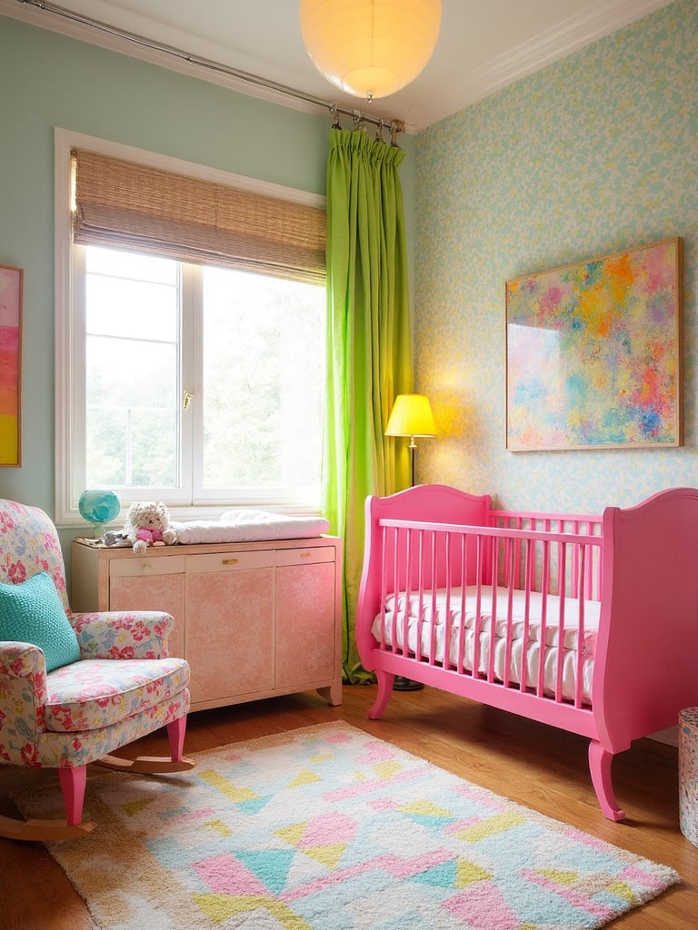 1980s Nursery - 1980s Nursery interior design inspiration