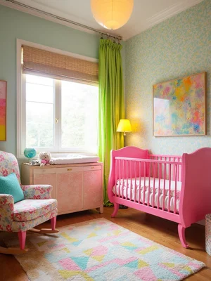 1980s Nursery Design