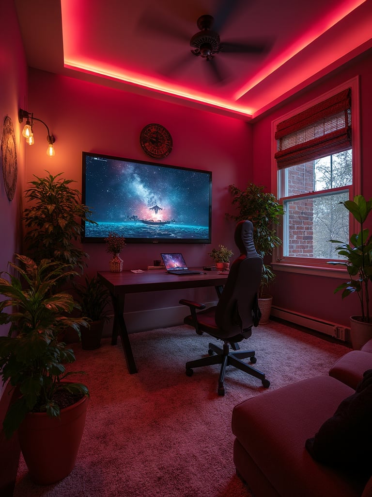 Aesthetic Room Game Room - Aesthetic Room Game Room interior design inspiration