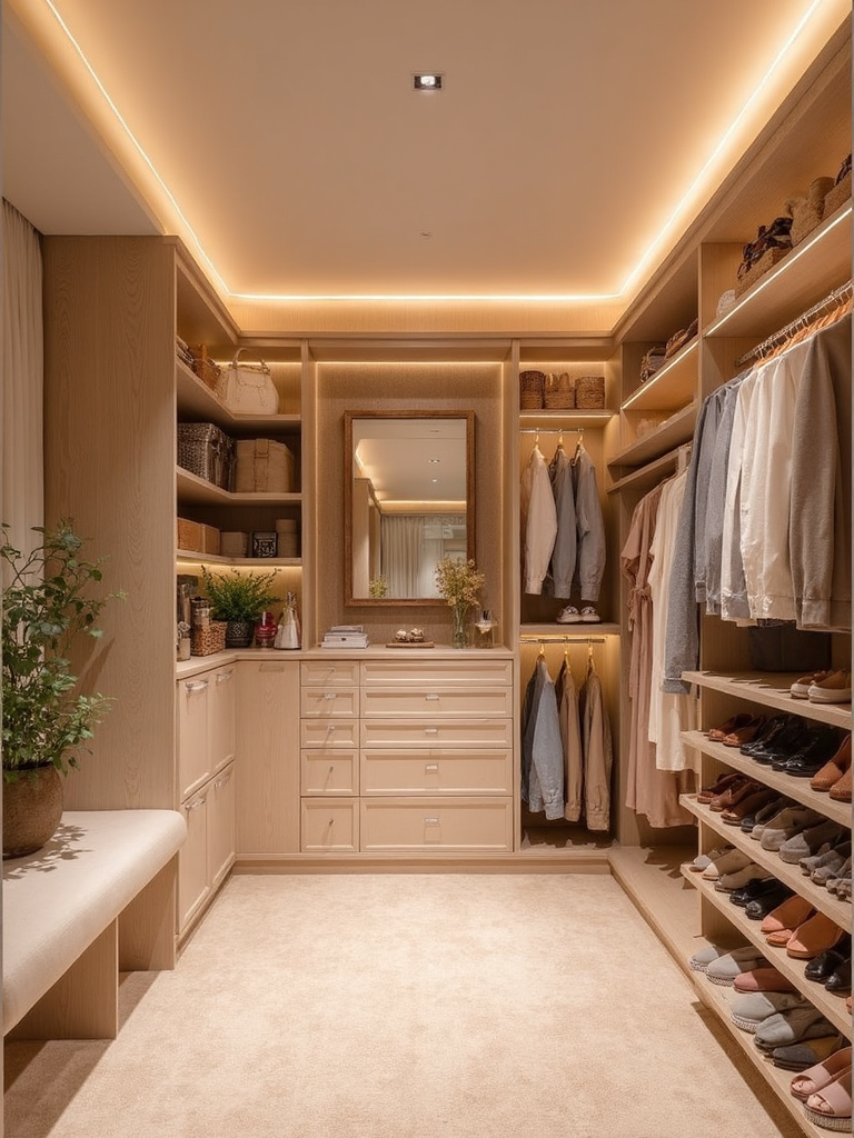 Aesthetic Room Walk In Closet - Aesthetic Room Walk In Closet interior design inspiration
