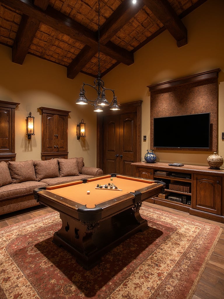 African Game Room - African Game Room interior design inspiration