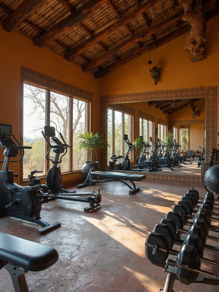 African Home Gym - African Home Gym interior design inspiration