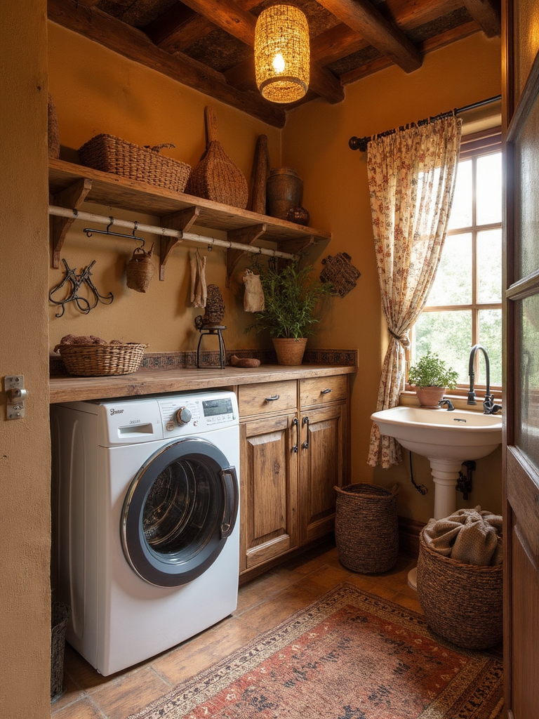 African Laundry Room - African Laundry Room interior design inspiration