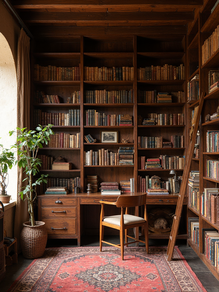 African Library - African Library interior design inspiration