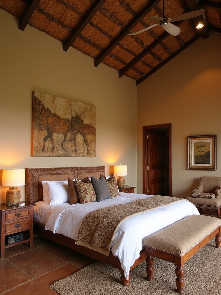 African Master Bedroom - African Master Bedroom interior design inspiration