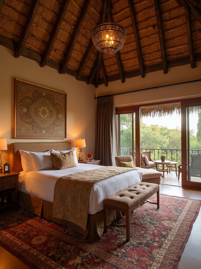 African Master Suite - African Master Suite interior design inspiration