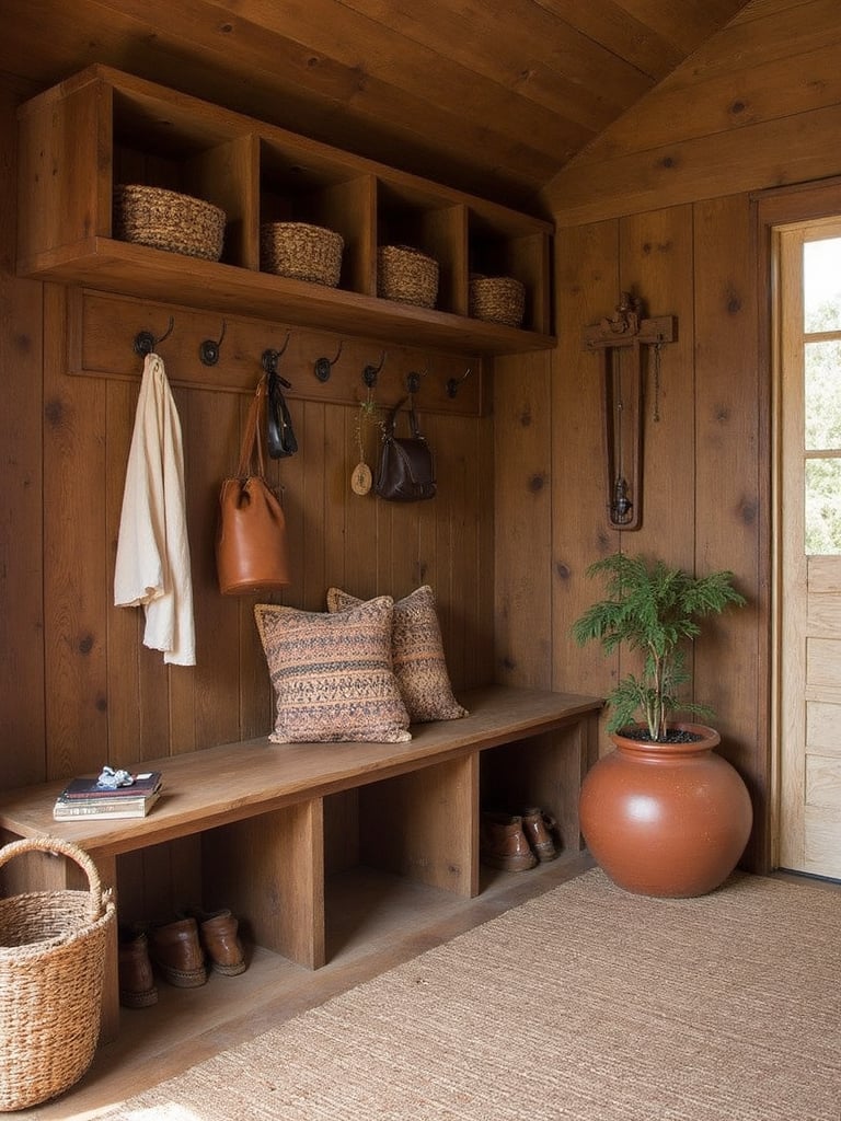 African Mudroom - African Mudroom interior design inspiration