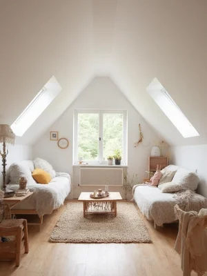 Airbnb Attic Design