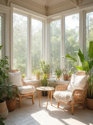 Airbnb Sunroom Design