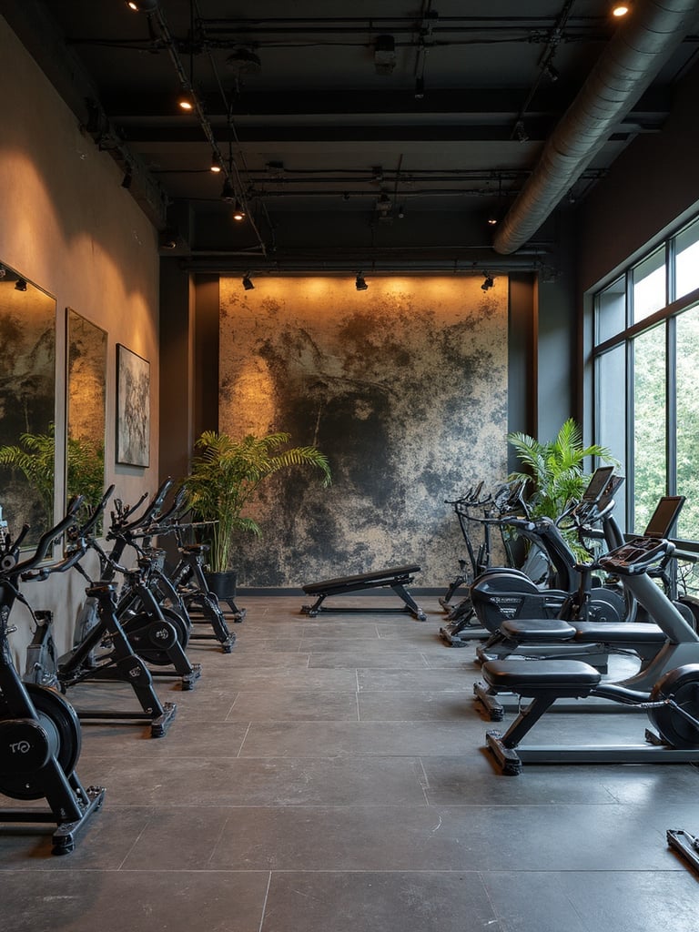 Art Contemporary Home Gym - Art Contemporary Home Gym interior design inspiration