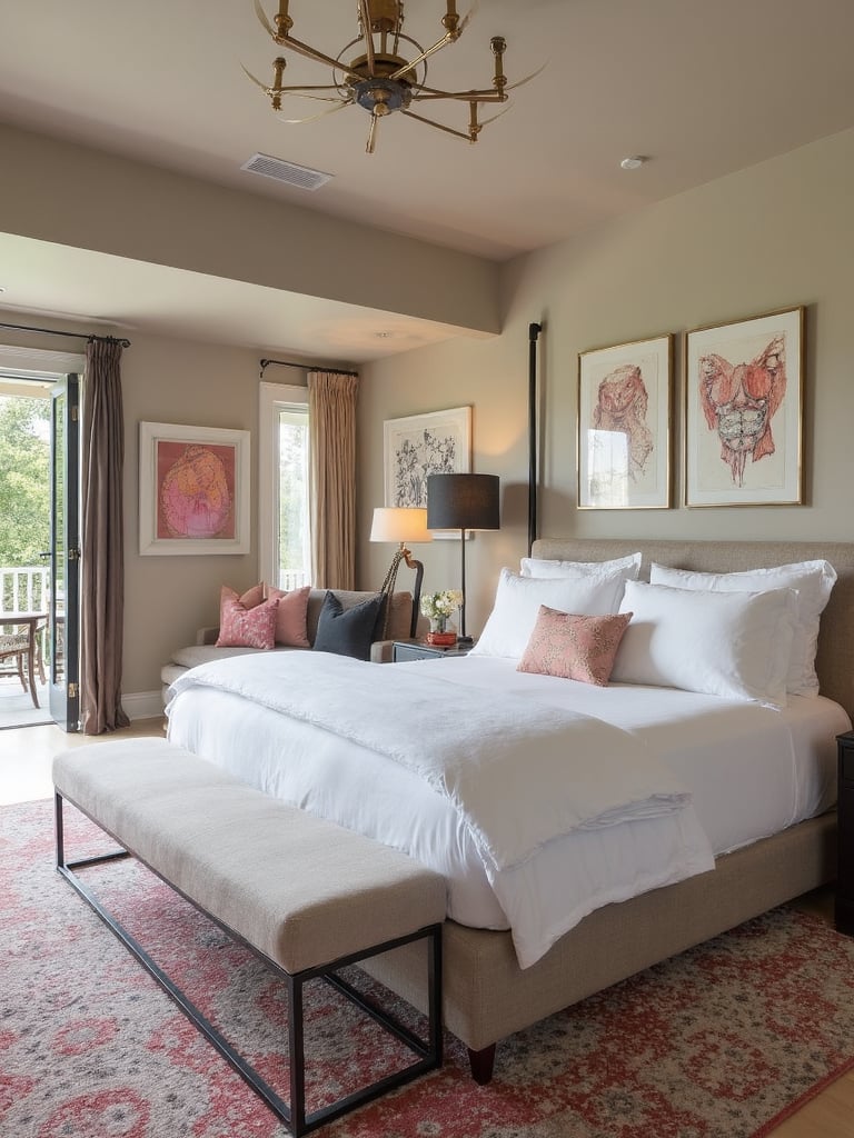 Art Contemporary Master Suite - Art Contemporary Master Suite interior design inspiration