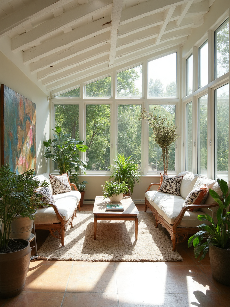 Art Contemporary Sunroom - Art Contemporary Sunroom interior design inspiration