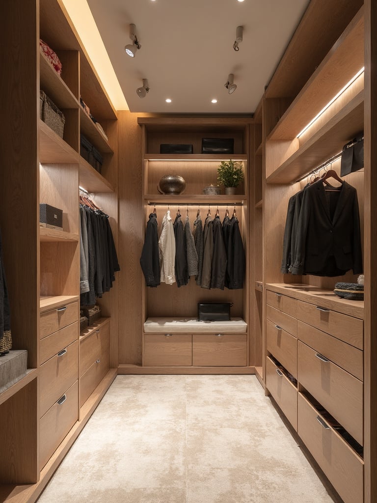 Art Contemporary Walk In Closet - Art Contemporary Walk In Closet interior design inspiration