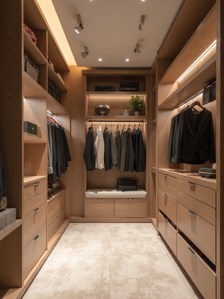 Art Contemporary Walk In Closet - Art Contemporary Walk In Closet interior design inspiration