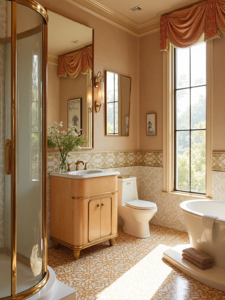 Art Deco Bathroom design - Art Deco Bathroom interior design ideas