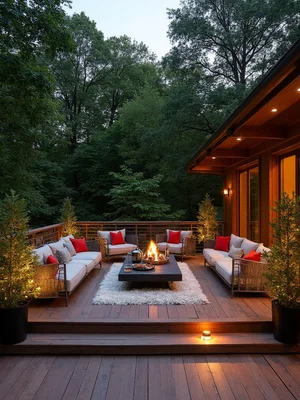 Art Deco Deck Design
