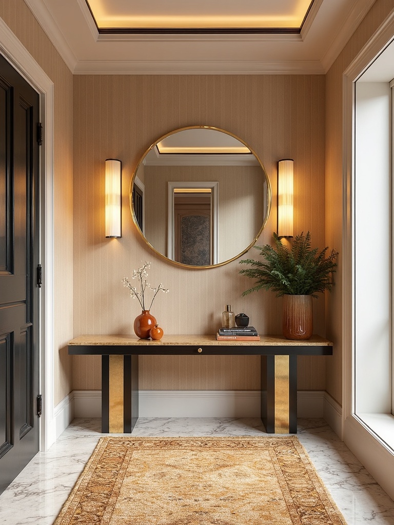 Art Deco Entryway design - Art Deco Entryway interior design ideas