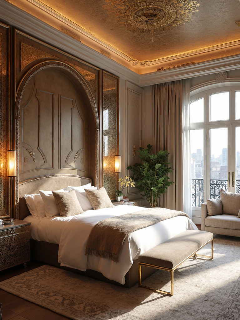 Art Deco Master Suite design - Art Deco Master Suite interior design ideas