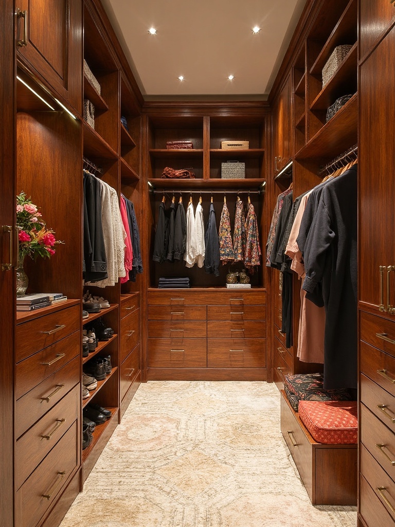 Art Deco Walk-in Closet design - Art Deco Walk In Closet interior design ideas