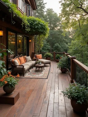 Art Nouveau Deck Design