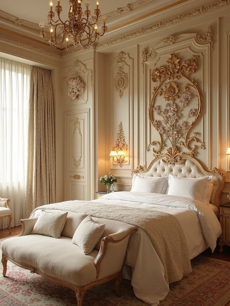 Art Nouveau Master Bedroom - Art Nouveau Master Bedroom interior design inspiration