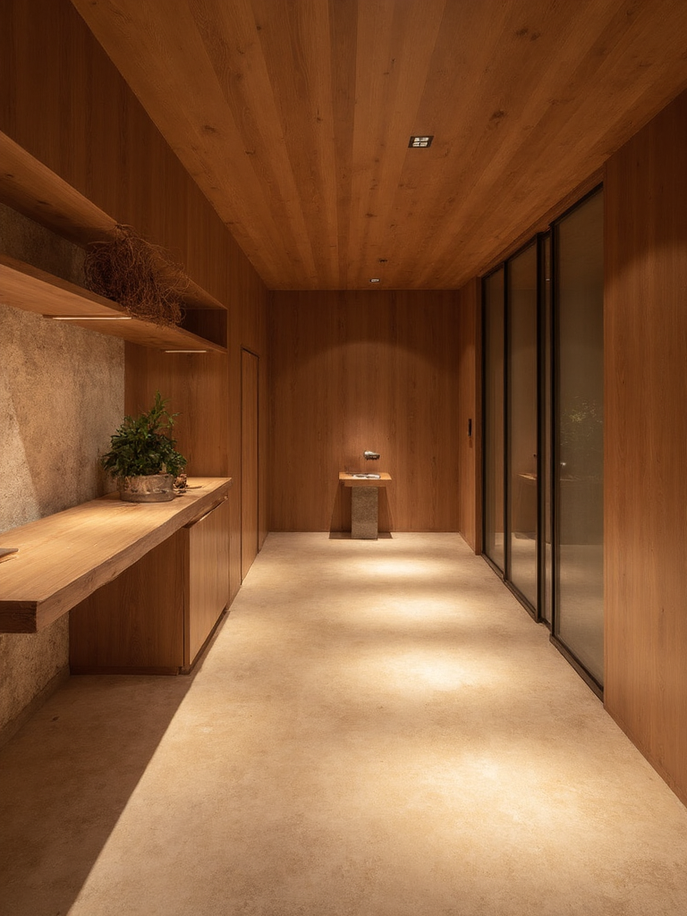 Asian Zen Basement - Asian Zen Basement interior design inspiration