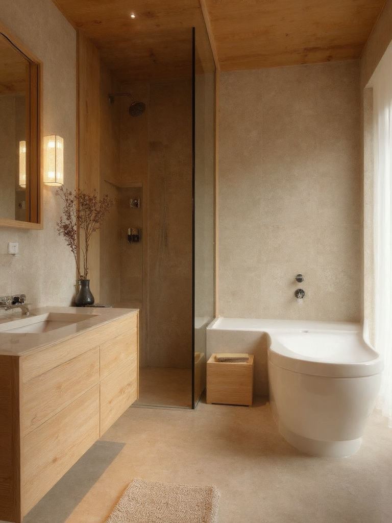 Asian Zen Bathroom - Asian Zen Bathroom interior design inspiration