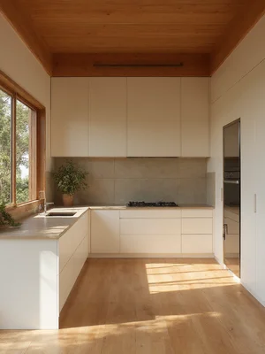 Asian Zen Kitchen Design