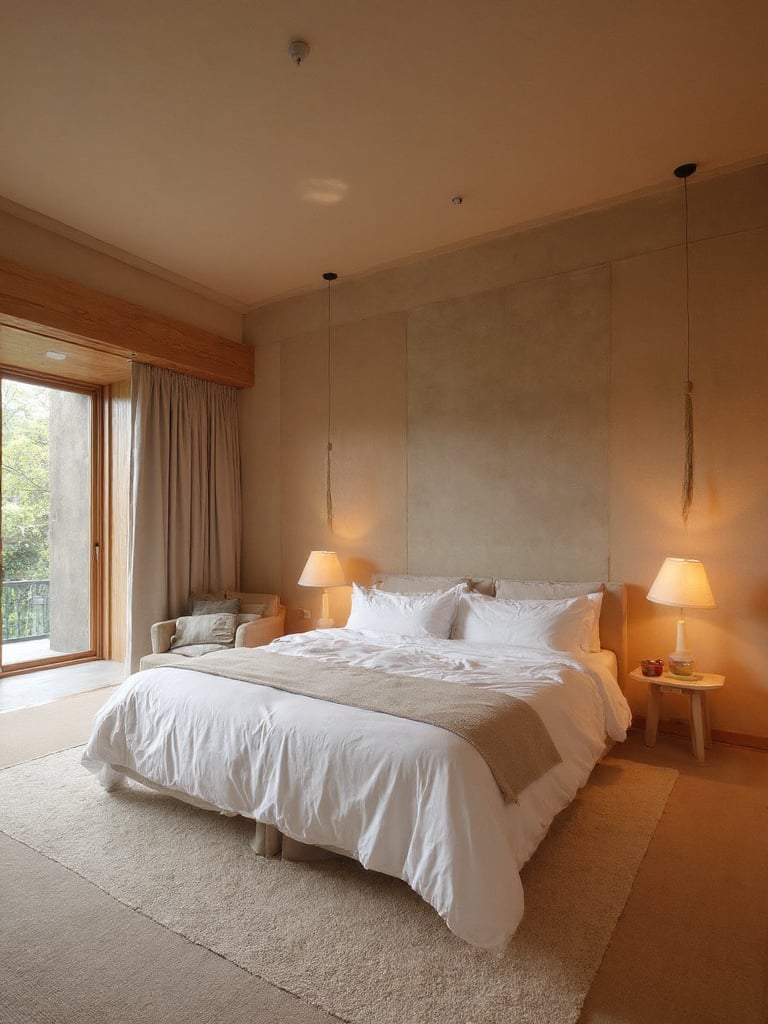 Asian Zen Master Bedroom - Asian Zen Master Bedroom interior design inspiration