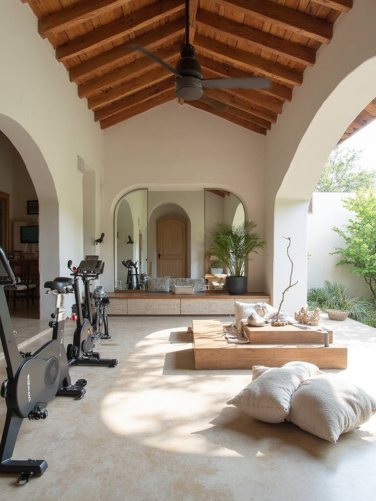 Bali Home Gym - Bali Home Gym interior design inspiration