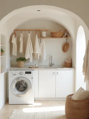Bali Laundry Room Design