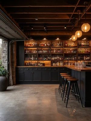 Bar Lounge Garage Design