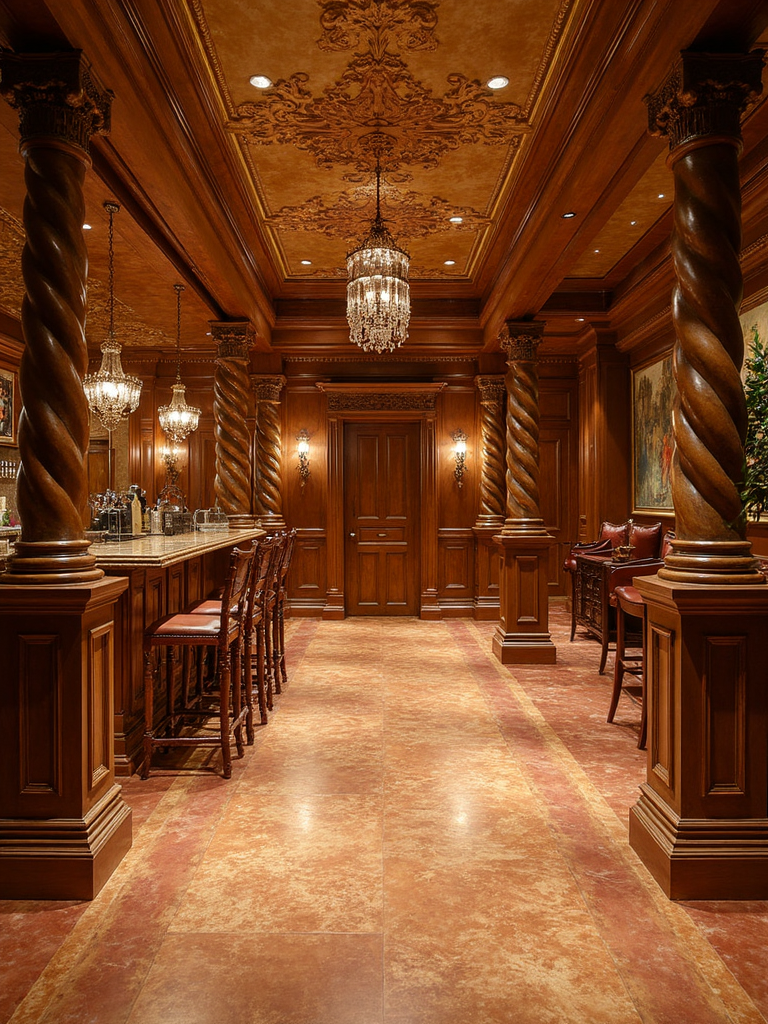 Baroque Basement - Baroque Basement interior design inspiration