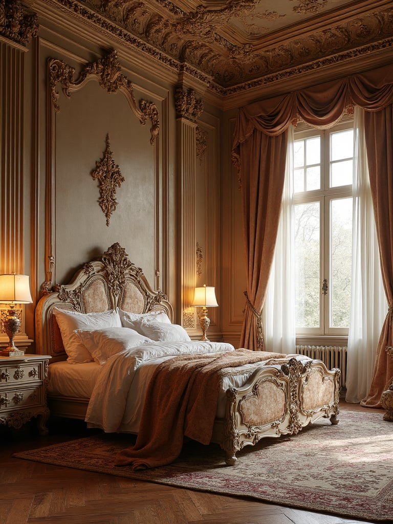 Baroque Bedroom - Baroque Bedroom interior design inspiration