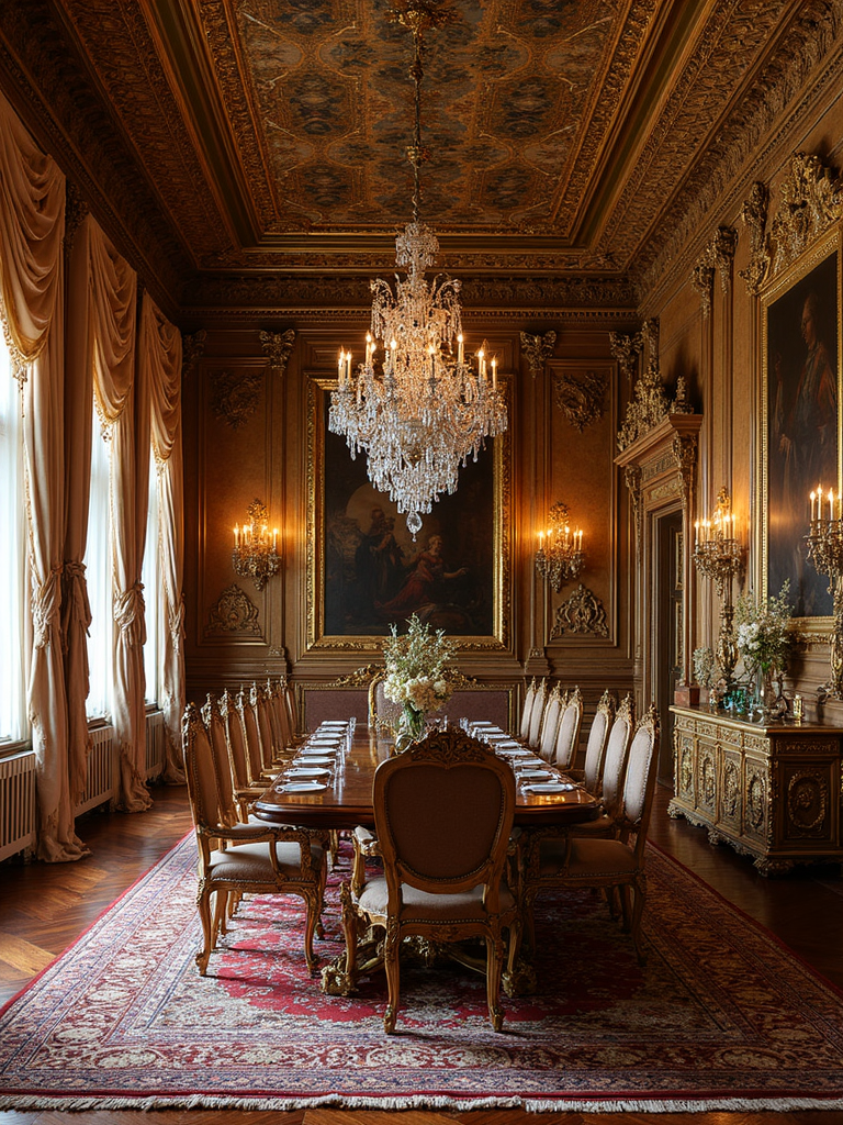 Baroque Dining Room - Baroque Dining Room interior design inspiration