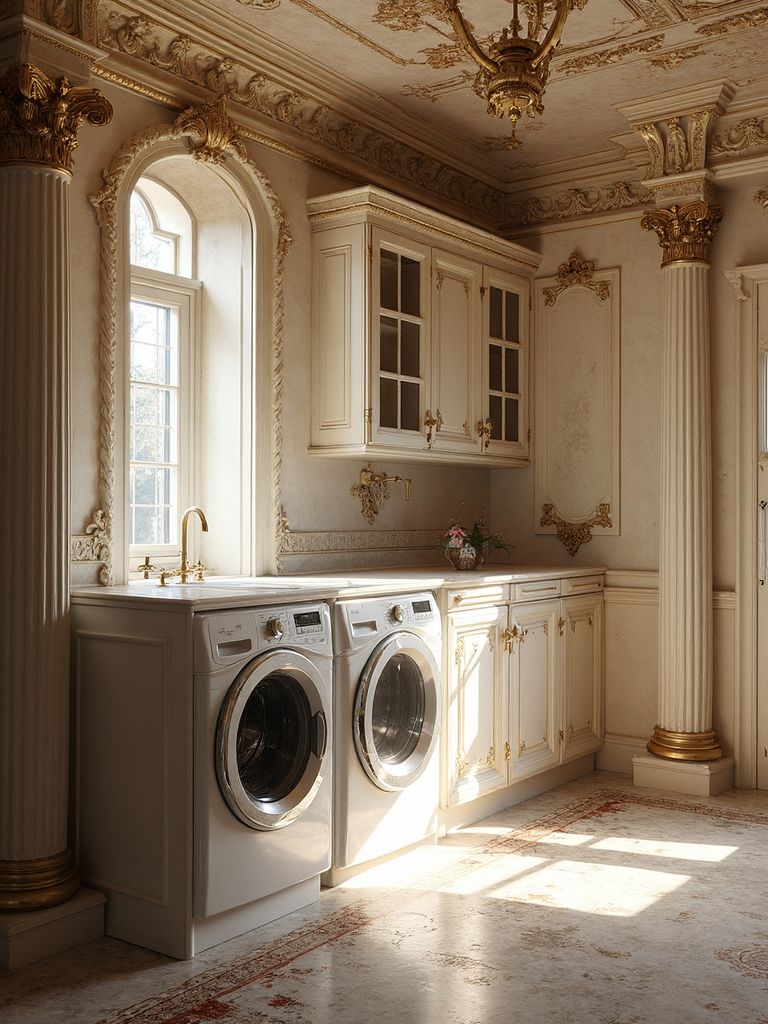Baroque Laundry Room - Baroque Laundry Room interior design inspiration