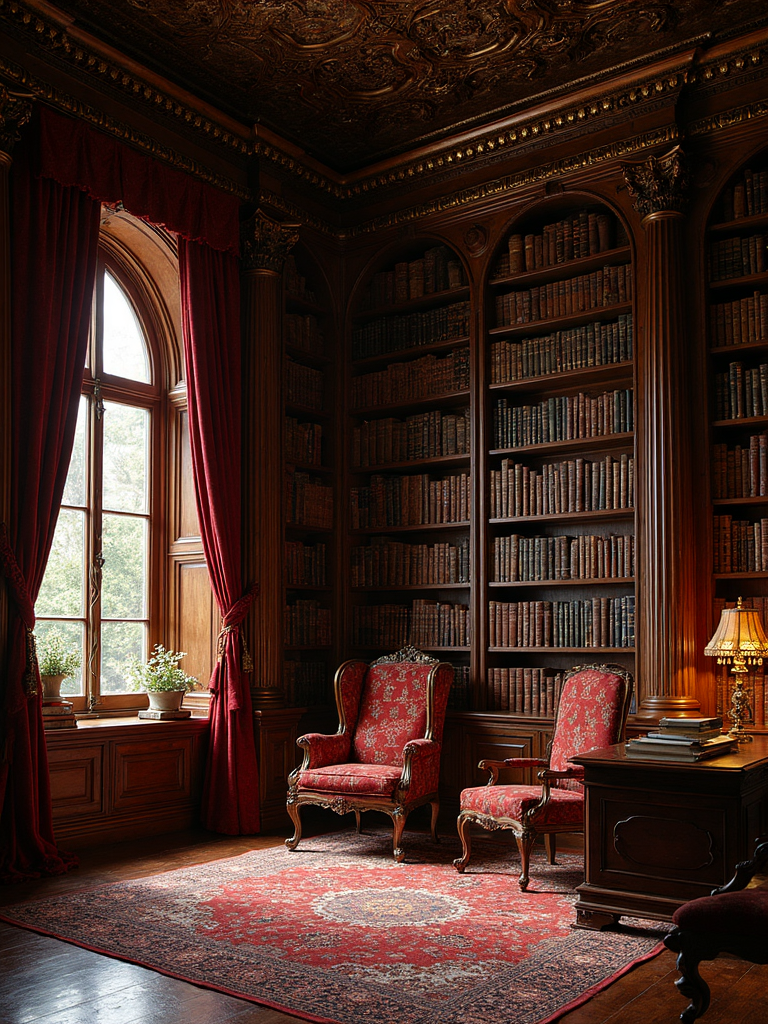 Baroque Library - Baroque Library interior design inspiration