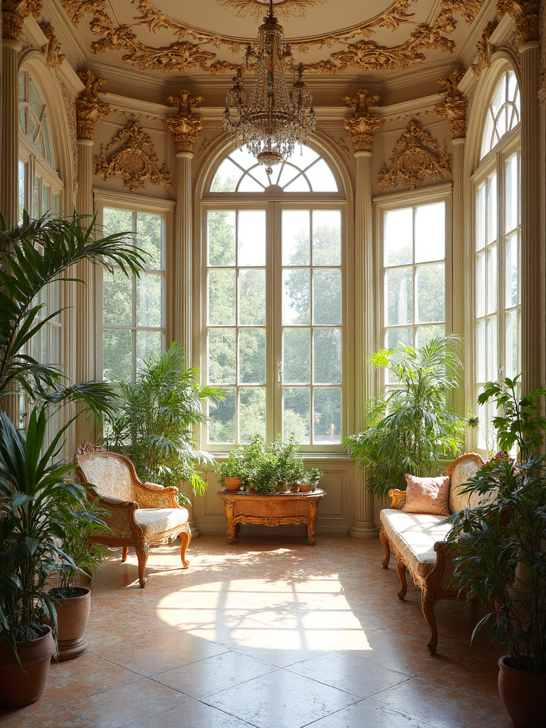 Baroque Sunroom - Baroque Sunroom interior design inspiration