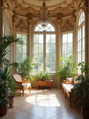 Baroque Sunroom Design