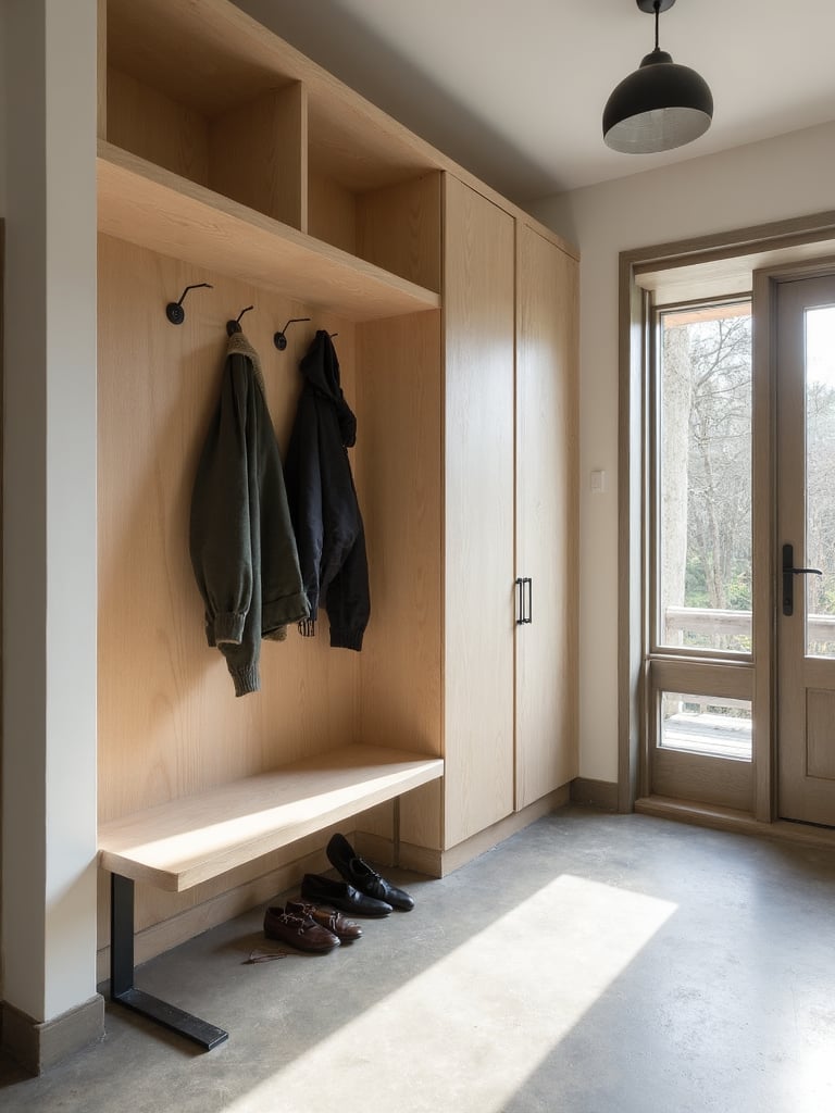 Bauhaus Mudroom - Bauhaus Mudroom interior design inspiration