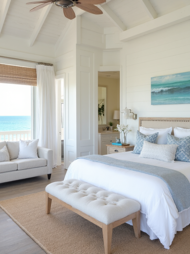 Beach House Master Bedroom - Beach House Master Bedroom interior design inspiration